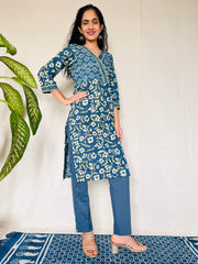 AJRAKH Print Kurti