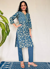 AJRAKH Print Kurti