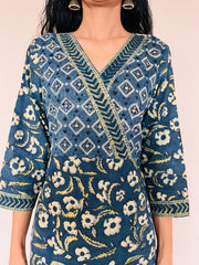 AJRAKH Print Kurti