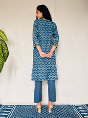 AJRAKH Print Kurti