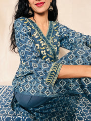 AJRAKH Print Kurti