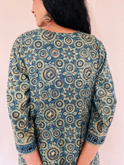 AJRAKH Print Kurti
