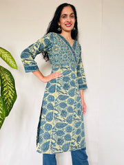 AJRAKH Print Kurti