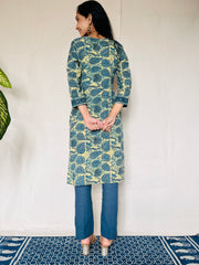 AJRAKH Print Kurti