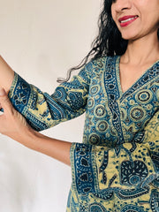 AJRAKH Print Kurti