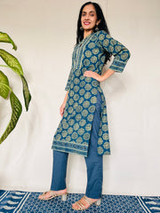 AJRAKH Print Kurti