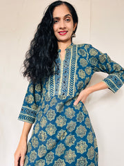 AJRAKH Print Kurti