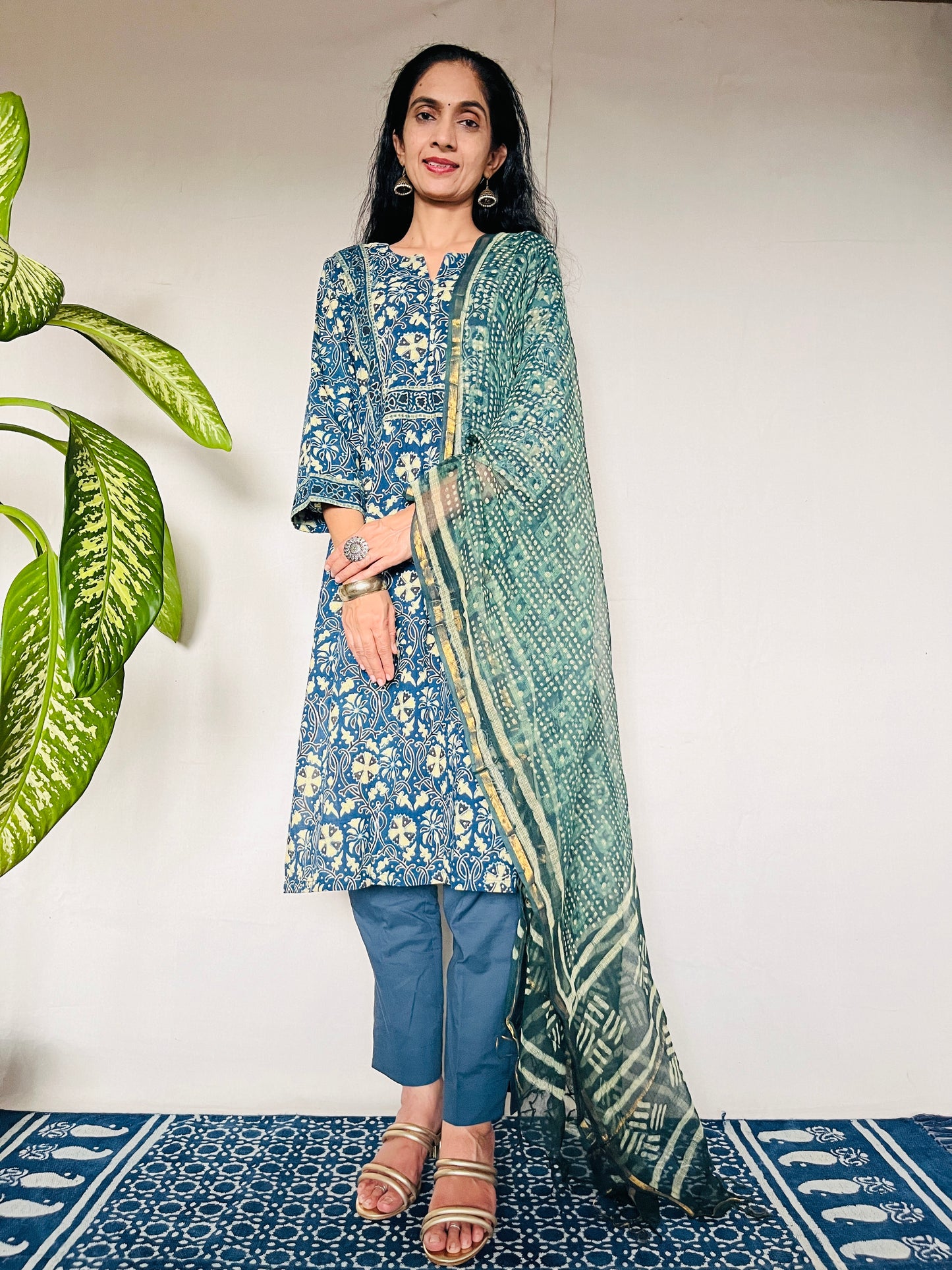 AJRAKH Print Kurti