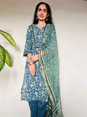 AJRAKH Print Kurti