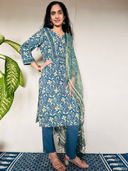 AJRAKH Print Kurti