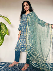 AJRAKH Print Kurti