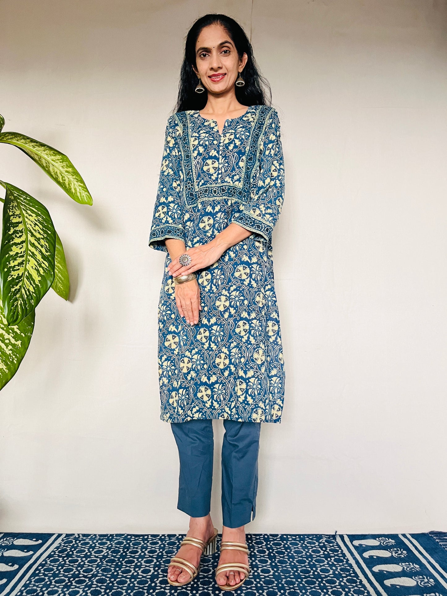 AJRAKH Print Kurti