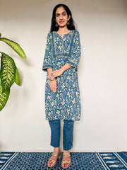 AJRAKH Print Kurti