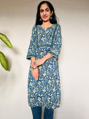 AJRAKH Print Kurti