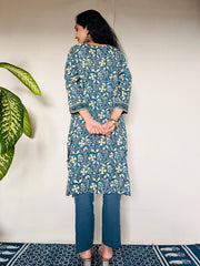 AJRAKH Print Kurti