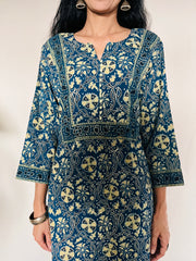 AJRAKH Print Kurti