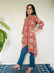 Kalamkari Print Kurti