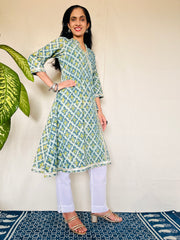 AJRAKH DABO Print Kurti