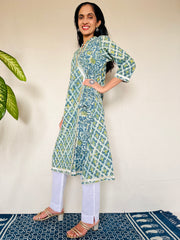 AJRAKH DABO Print Kurti