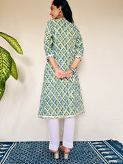 AJRAKH DABO Print Kurti