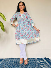 Sanganeri Printed Kurti