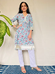 Sanganeri Printed Kurti