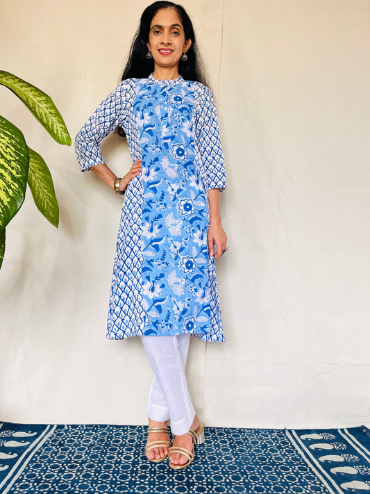Sanganeri Printed Kurti