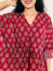 Hand Block Printed Kaftans