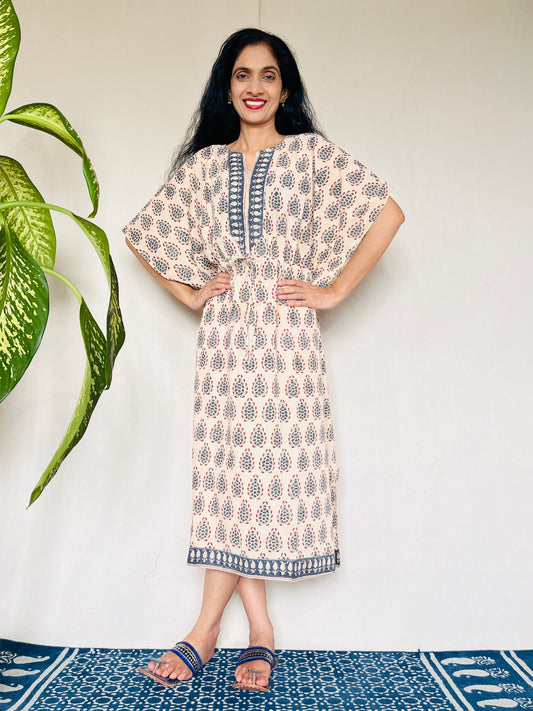 Hand Block Printed Kaftans