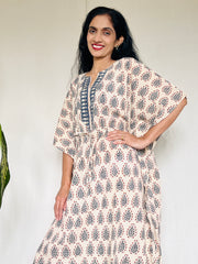 Hand Block Printed Kaftans