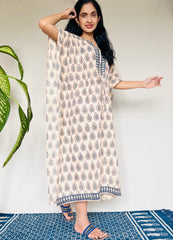 Hand Block Printed Kaftans