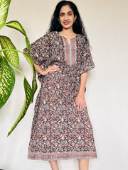 Hand Block Printed Kaftan