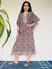 Hand Block Printed Kaftan