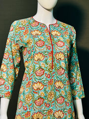 Kalamkari Hand Block Printed Kurti