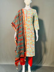 Kalamkari Hand Block Printed Kurti