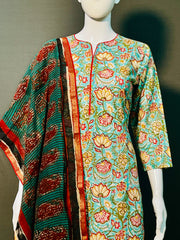 Kalamkari Hand Block Printed Kurti