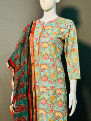 Kalamkari Hand Block Printed Kurti