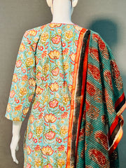 Kalamkari Hand Block Printed Kurti