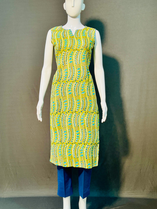 Hand Block Printed Kurti
