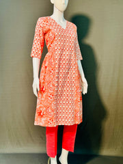 Hand Block Printed Kurti