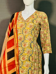 Kalamkari Hand Block Printed Kurti