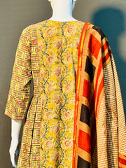 Kalamkari Hand Block Printed Kurti