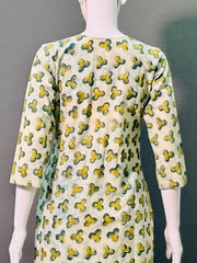 Ajrakh Dabo Printed Kurti