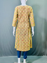 Kalamkari Hand Block Printed Kurti