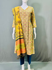 Kalamkari Hand Block Printed Kurti
