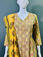 Kalamkari Hand Block Printed Kurti