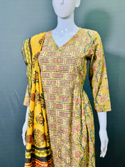 Kalamkari Hand Block Printed Kurti