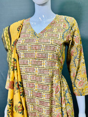 Kalamkari Hand Block Printed Kurti