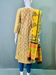 Kalamkari Hand Block Printed Kurti