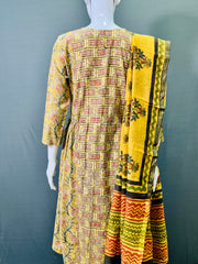 Kalamkari Hand Block Printed Kurti